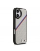 BMW iPhone 17 Hülle Case M Tricolor Perforated MagSafe Grau