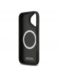 BMW iPhone 17 Hülle Case M Tricolor Perforated MagSafe Grau