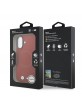 BMW iPhone 17 Hülle Case M FW Metal Logo MagSafe Rot