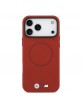 BMW iPhone 17 Pro Max Hülle Case M FW Metal Logo MagSafe Rot