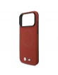 BMW iPhone 17 Pro Max Hülle Case M FW Metal Logo MagSafe Rot