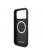BMW iPhone 17 Pro Max Hülle Case M FW Metal Logo MagSafe Rot