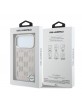 Karl Lagerfeld iPhone 17 Pro Hülle Case Perforated Monogram MagSafe Rosa