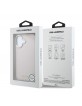 Karl Lagerfeld iPhone 17 Hülle Case Perforated Gold Dots MagSafe Rosa