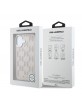 Karl Lagerfeld iPhone 17 Hülle Case Perforated Monogram MagSafe Rosa