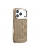 Karl Lagerfeld iPhone 17 Pro Max Hülle Case Perforated Monogram MagSafe Braun