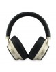 Guess Bluetooth 5.4 Kopfhörer ENC 4G Gold Script Metal Logo Schwarz