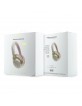 Guess Bluetooth 5.4 Kopfhörer ENC 4G Gold Script Metal Logo Rosa