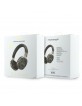 Guess Bluetooth Kopfhörer Over-Ear ENC Metal 4G Script Braun