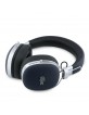 Lacoste Bluetooth Kopfhörer Petit Pique ENC Kabellose Navy Blau