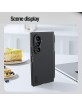 Nillkin Samsung Z Fold 8 Ultra Pen Book Case Hülle Magnetic Super Frosted Schwarz
