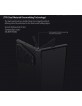 Nillkin Samsung Z Fold 8 Ultra Book Case Hülle Magnetic CamShield Prop Schwarz