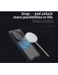 Nillkin Samsung Z Fold 8 Ultra Book Case Hülle Magnetic CamShield Prop Transparent