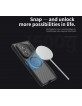 Nillkin Samsung Z Fold 8 Ultra Pen Book Case Hülle Magnetic CamShield Prop Transparent