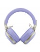 Guess Kopfhörer Bluetooth 5.4 ENC Metallic Triangle Logo Lila
