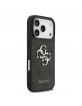 Guess iPhone 18 Pro Case 4G Metal Logo Black