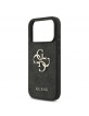 Guess iPhone 18 Pro Case 4G Metal Logo Black