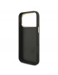 Guess iPhone 18 Pro Max Case 4G Metal Logo + Frame Black