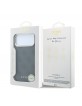 Guess iPhone 18 Pro Max Hülle Case 4G Metal Frame MagSafe Schwarz