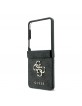 Guess Samsung Z Flip 8 Tasche Book Case Big 4G Metal Logo Grey