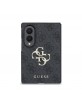 Guess Samsung Z Fold 8 Tasche Book Case 4G Metal Logo Grey