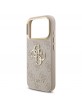 Guess iPhone 18 Pro Case 4G Metal Logo + Frame Pink