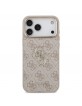 Guess iPhone 18 Pro Max Case 4G Metal Logo + Frame Pink