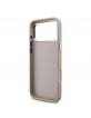 Guess iPhone 18 Pro Max Case 4G Metal Logo + Frame Pink