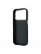 Guess iPhone 18 Pro Max Case 4G Frame Metal Resin Big Logo Black