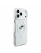 Karl Lagerfeld iPhone 18 Pro Max Hülle Case K&CH Metal Frame MagSafe Weiß