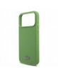 Lacoste iPhone 18 Pro Max Case Iconic Petit Pique Metal Logo MagSafe Green