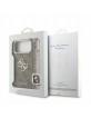 Guess iPhone 18 Pro Max Hülle Case 4G Metal Frame Armband Braun