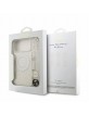 Guess iPhone 18 Pro Max Hülle Case Flowers Allover MagSafe Armband Weiß
