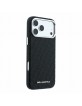 Karl Lagerfeld iPhone 18 Pro Case MagSafe Allover Metal Frame + Logo Black