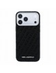 Karl Lagerfeld iPhone 18 Pro Max Case MagSafe Allover Metal Frame + Logo Black