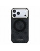 Guess iPhone 18 Pro Case 4G Ring Stand MagSafe Black