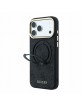 Guess iPhone 18 Pro Max Case 4G Ring Stand MagSafe Black