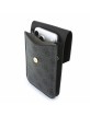 Guess Phone Schultertasche Grained 4G Metal Logo Schwarz
