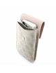 Guess Phone Schultertasche Grained 4G Metal Logo Rosa