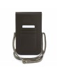 Guess Phone Schultertasche Grained 4G Metal Logo Braun