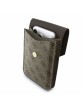 Guess Phone Schultertasche Grained 4G Metal Logo Braun