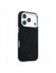 Lacoste iPhone 18 Pro Max Case Metal Frame Petit Pique MagSafe Black