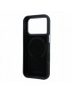 Lacoste iPhone 18 Pro Max Case Metal Frame Petit Pique MagSafe Black