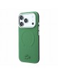 Lacoste iPhone 18 Pro Max Case Metal Frame Petit Pique MagSafe Green