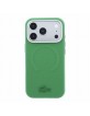 Lacoste iPhone 18 Pro Max Case Metal Frame Petit Pique MagSafe Green