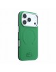 Lacoste iPhone 18 Pro Max Case Metal Frame Petit Pique MagSafe Green