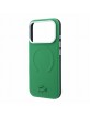 Lacoste iPhone 18 Pro Max Case Metal Frame Petit Pique MagSafe Green
