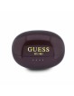 Guess Bluetooth OWS Headphones Metallic Finish Classic Logo Burgundy