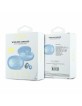 Guess Bluetooth OWS Headphones Metallic Finish Classic Logo Blue