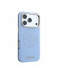 Guess iPhone 18 Pro / 17 Pro Case, Perforated 4G MagSafe, Blue